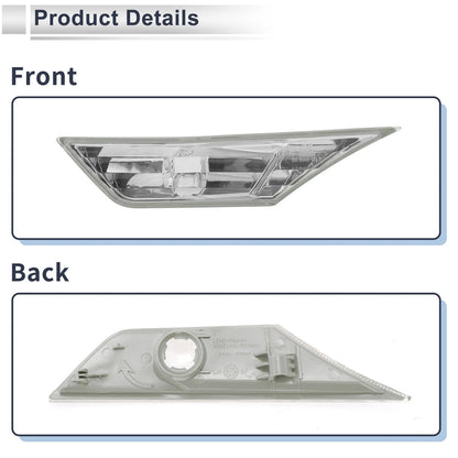 Left Side Marker Light Cover for Honda Civic (2016-2021) - 1 x Clear Lens