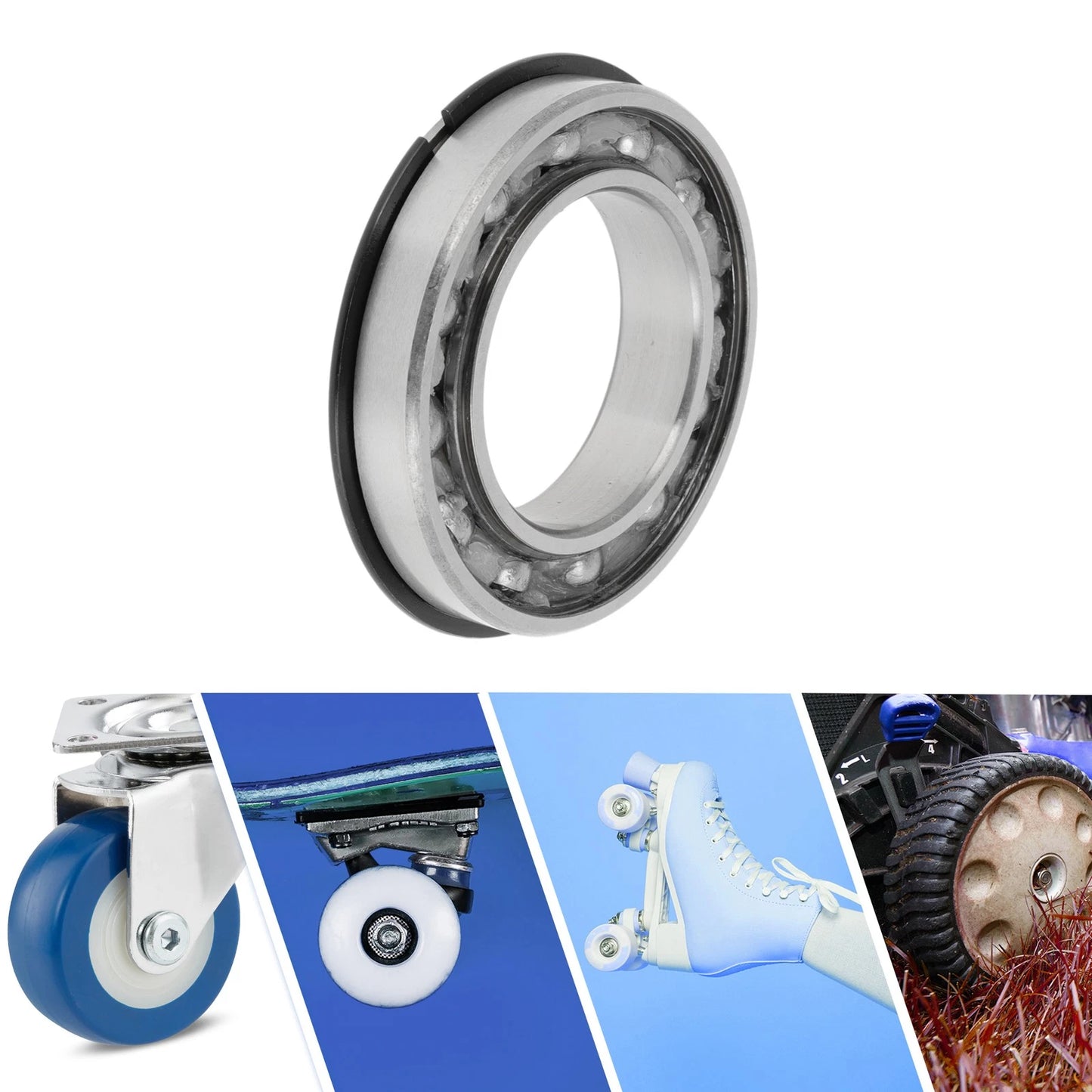 Deep Groove Ball Bearings P0 55x90x18mm 1 Pc for Scooter Skateboard Wheel