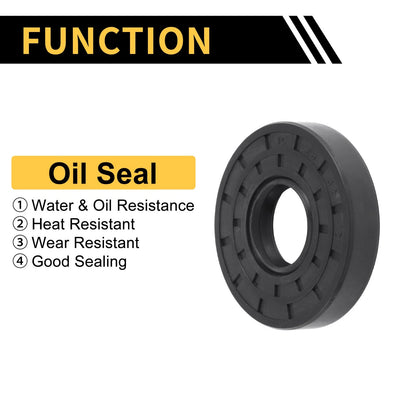Oil Seal 25x62x12mm Seal Ring Rotary Shaft Seal NBR Rubber for Automotive
