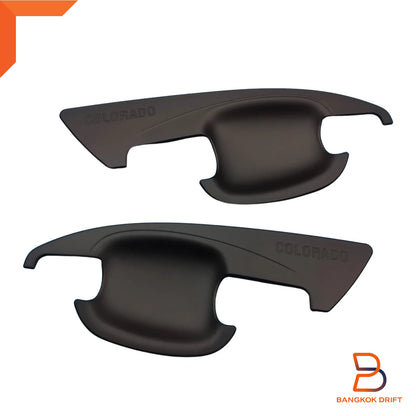 Matte Black Door Handle Cover Insert for Holden Colorado Ute (2012-2023)