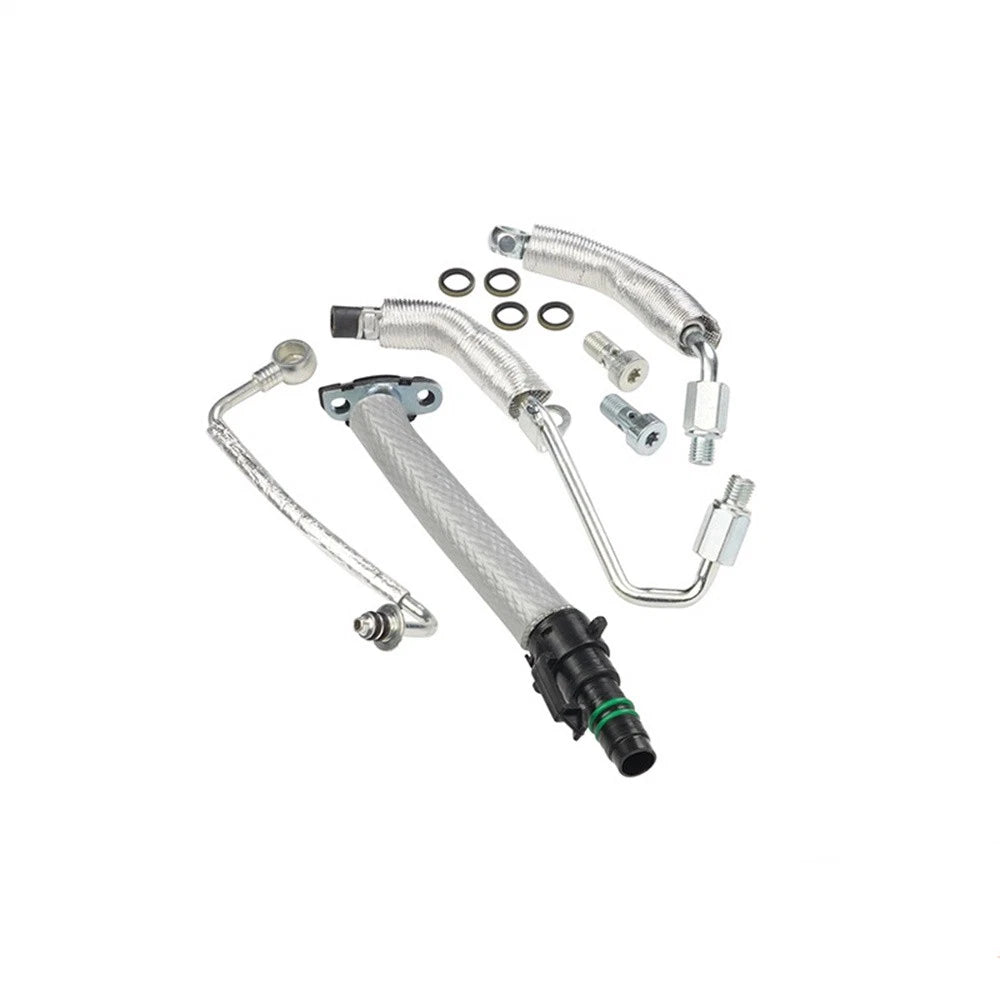 4x Turbo Oil Return Drain & Feed Pipe for Chevy Cruze Sonic Trax (2011-2021)