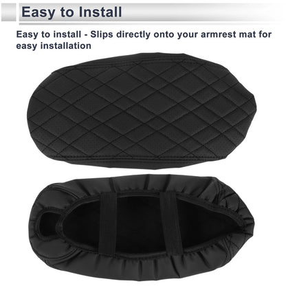 Car Center Console Cover for BMW 1 Series (2012-2018) Black 1 x Piece