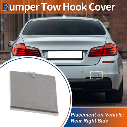 Rear Tow Hook Cover for BMW 5 Series (2011-2017) Bronze Metallic