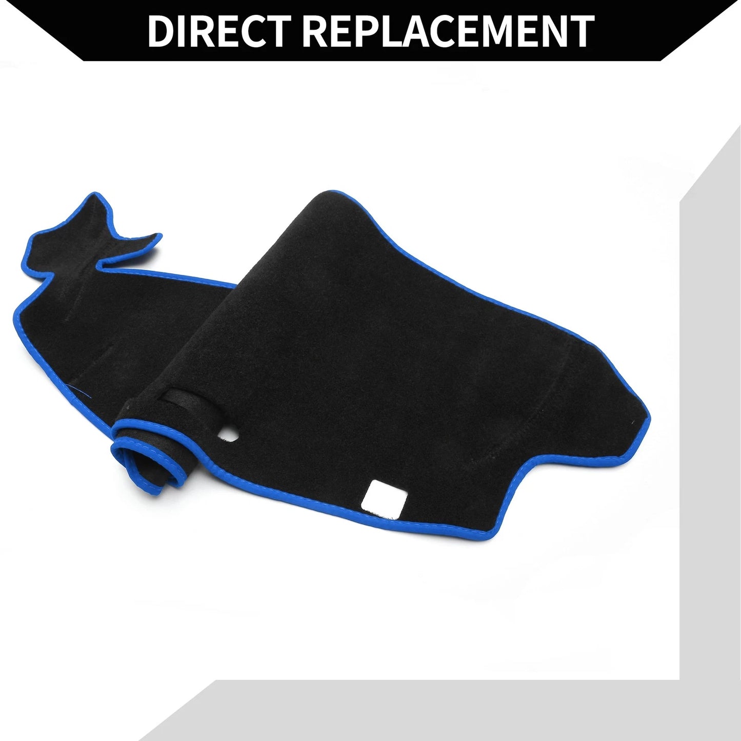 Dashboard Cover Mat for Honda N-BOX JF3/JF4 (2017-2020) Black Blue 1 Set