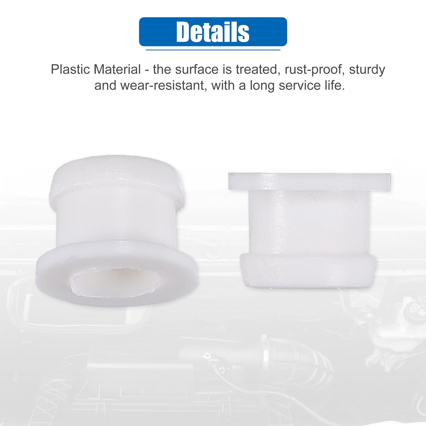 2 x Gearbox Shifter Cable Bushings for Ford Transit Connect (2002-2013)