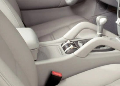 Gray Center Cup Holder Roller Cover for Porsche Cayenne 955 (2003-2010)