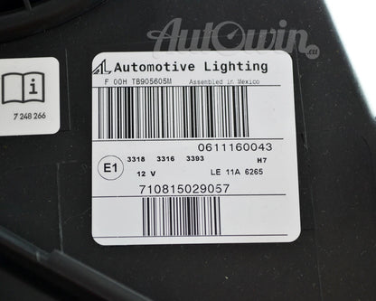 Bi-Xenon Adaptive Headlight Assembly Right for BMW X6 Series F16 F86 (2015-2020)
