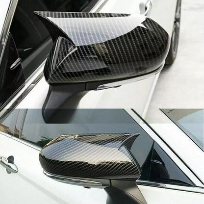 M Style Carbon Fiber Side Wing Mirror Cover for 2018-2024 Toyota Camry