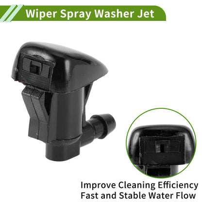 Windshield Washer Nozzle w/ Hose Connector for GMC