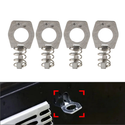 Camper Door Latch Lock Fastener & Water Heater Cover for RV Trailer
