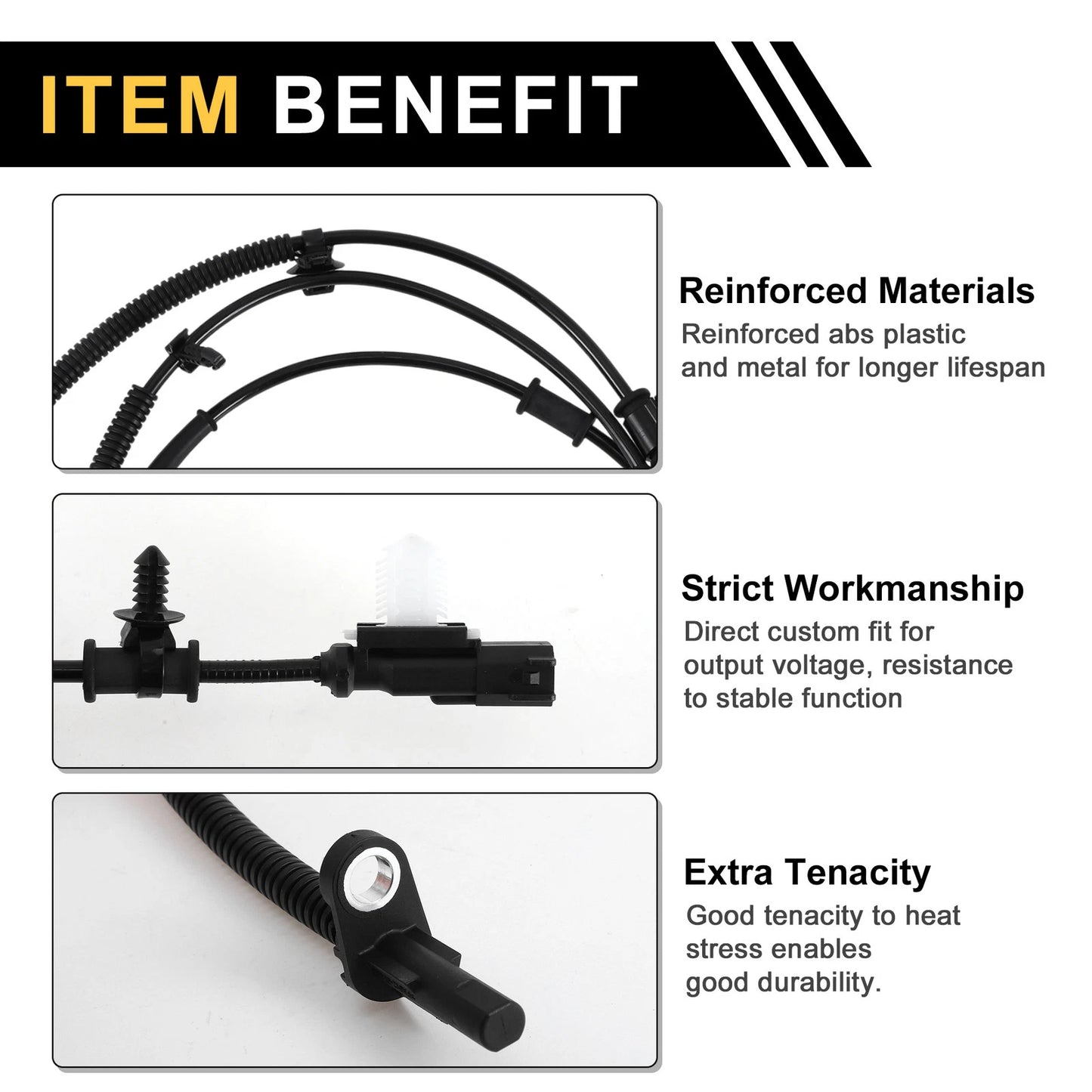 ABS Wheel Speed Sensor for Ford F-250 F-350 Super Duty (2011-2016)
