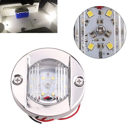 LED Stainless Steel Transom Boat Navigation Anchor Stern Light 12V