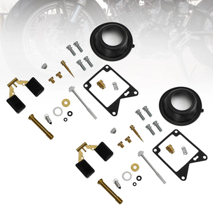 2 x Carburetor Repair Kit for Yamaha Virago 750 XV750 (1981-1983)