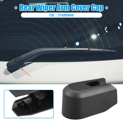 Rear Windshield Wiper Arm Nut Cap for Volvo V90 XC40 XC90 (2017-2023)