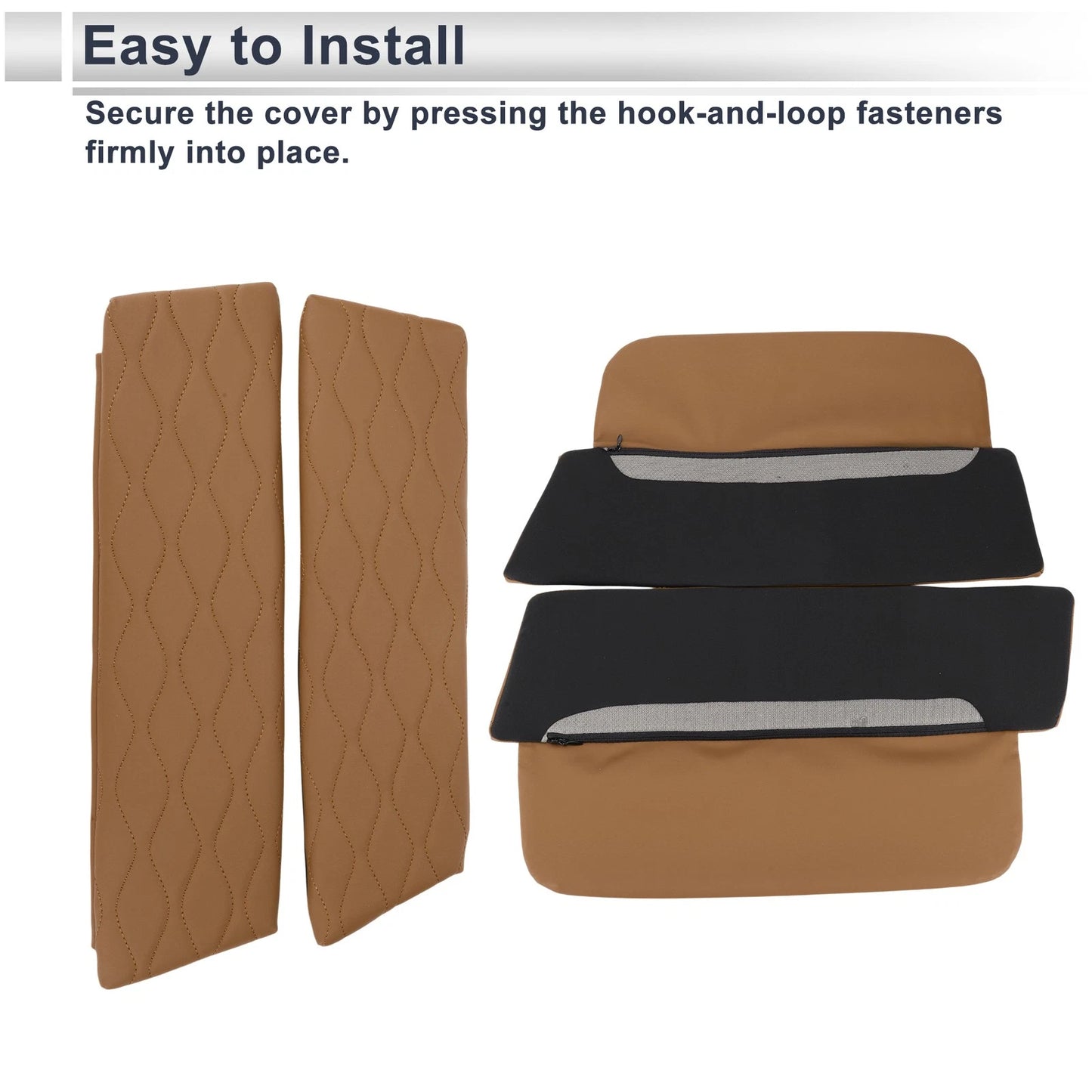 Car Center Console Cover for BMW 5 Series G30 (2019-2023) Light Brown