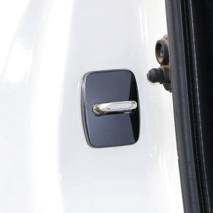 4X Stainless Door Lock Hook Protect Buckle Cover Trim fit For BMW 1 3 4 5 Series