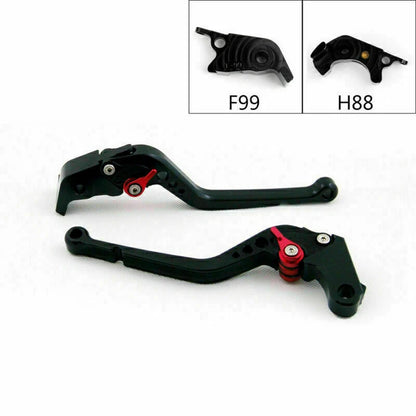 Racing Lever Set for Kawasaki ZZR/ZX1400 SE (2016-2017) Black 2 x