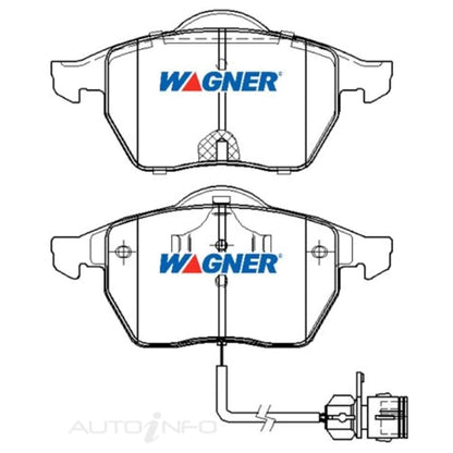 Wagner Front Disc Brake Pads Set for Audi A6 C4 (1997)