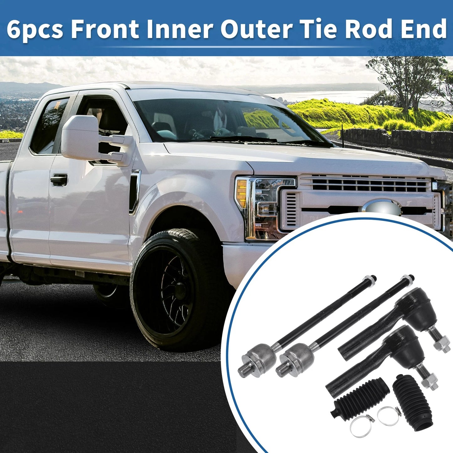 Front Outer Tie Rod Ends for Ford Explorer (2006-2010)