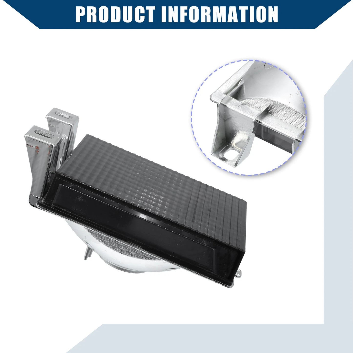 Pair Lens Park Signal Lights Cover for GMC C1500/C2500/C3500 (1983-1986)