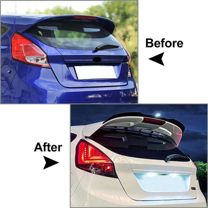 ABS Carbon Fiber Rear Roof Spoiler for Ford Fiesta ST-Line (2008-2017)
