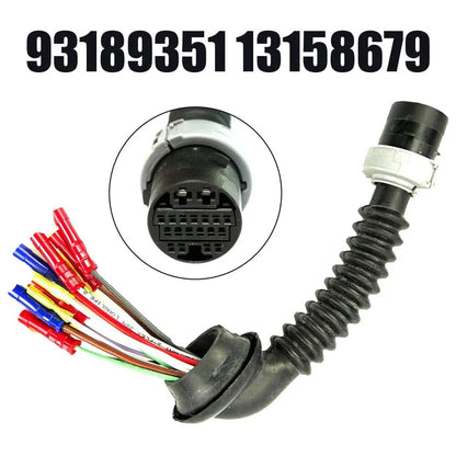 1pc 19Pin Door Wiring Harness Connector for Vauxhall Astra H, Zafira B (2004-2014)