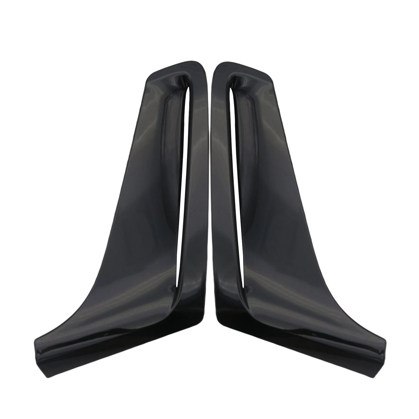 2 x Glossy Black Fender Side Air Duct Molding Trims for BMW 7-Series G12 (2016–2019)