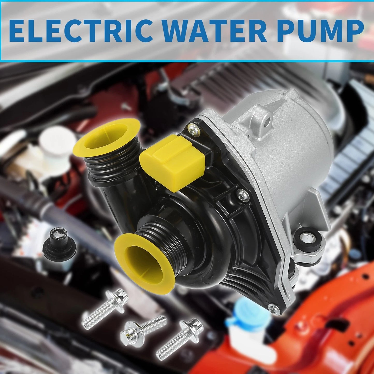 Electric Water Pump for BMW X5 2007-2010 with Screws Kit