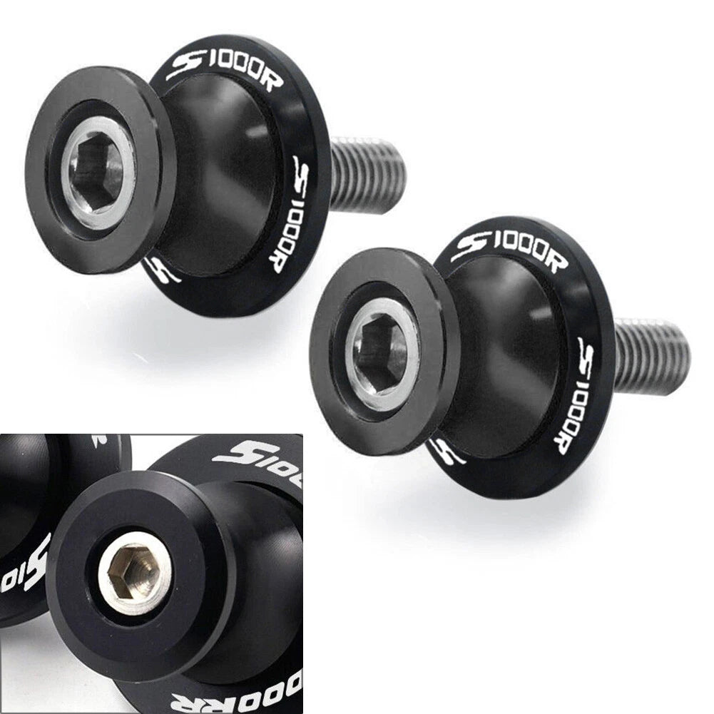 BLK Swingarm Spools for BMW S1000R S1000RR (2014-2018) - 2 x Coil Slider Screws