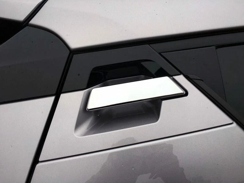 ABS Chrome Rear Door Handle Side Cover Trim for Toyota C-HR (2018-2023) 2 x