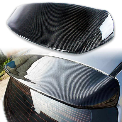 D Type Carbon Fiber Rear Roof Spoiler for Subaru Legacy Wagon (2009-2014)