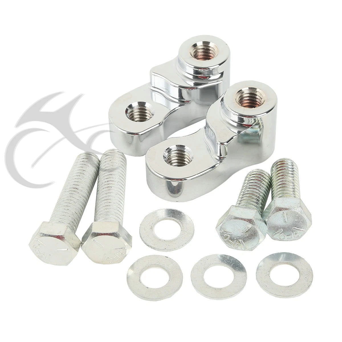 1" Chrome Rear Lowering Kit for Harley Sportster 883 1200 (2005-2017)