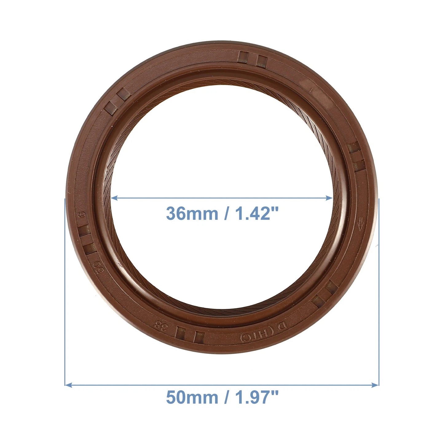 2 x Engine Crankshaft Oil Seals for Lexus CT200h (2012-2017)