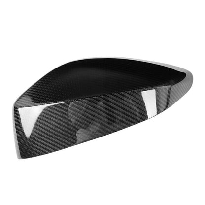 Black Carbon Fiber Side Mirror Covers for Toyota GT86 Subaru BRZ FR-S (2012-2015)