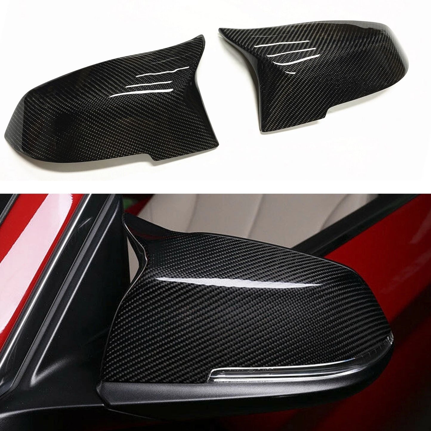 Black Mirror Cover for BMW X1 E84, F20, F22, F87, F23, F30, F31, F32, F33, F36 (2010-2020)
