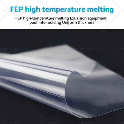 5 x FEP Film Sheets +  Cleaning Blades for Anycubic Resin Printers