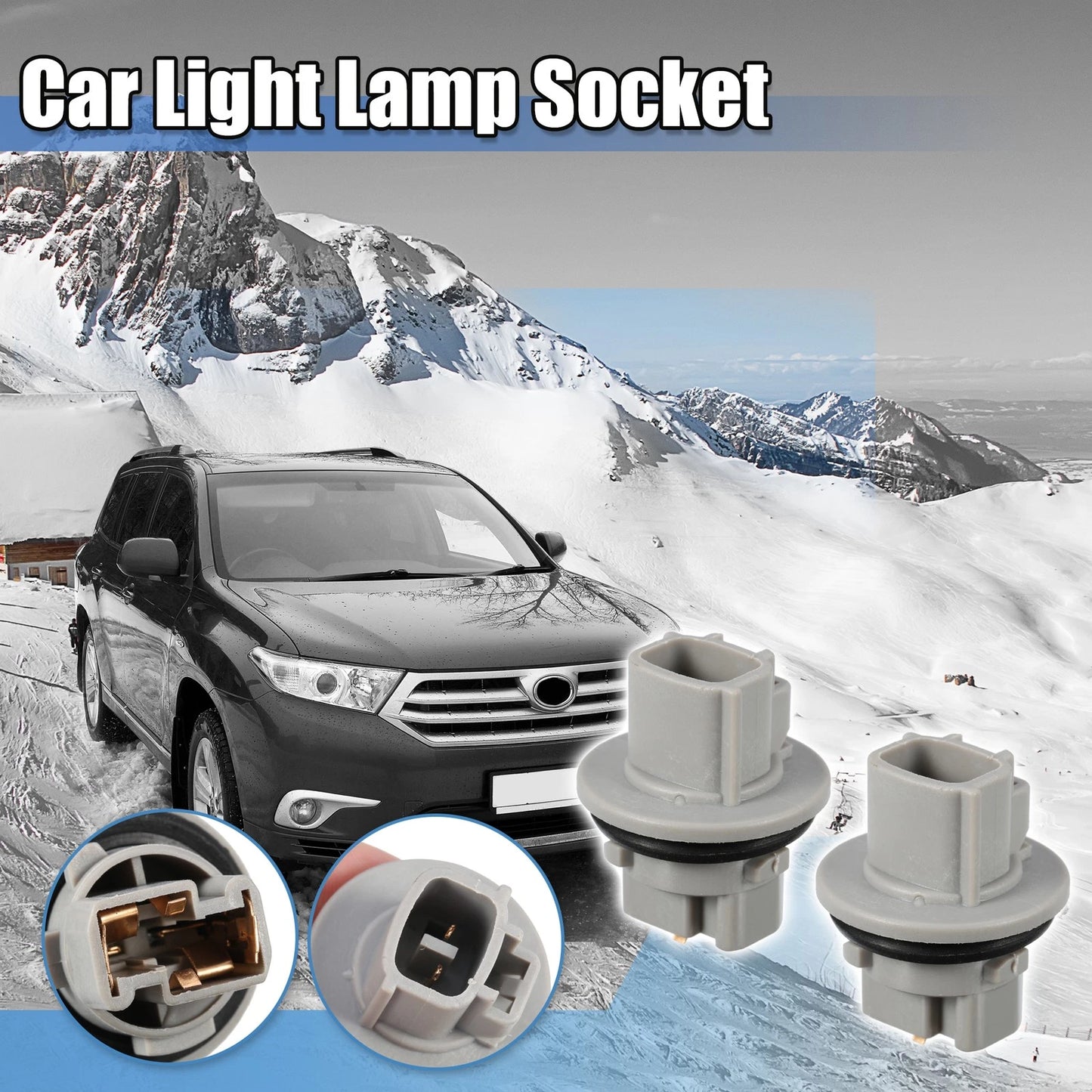 Turn Signal Light Bulb Socket Base for Toyota 4Runner (2003-2005)