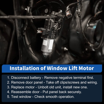 Power Window Lift Motor for Toyota Tundra Front Right (2000-2003)