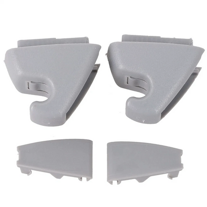Gray Sun Visor Hook Clips for Chevrolet Cruze, Spark, Buick Verano (2011-2016)