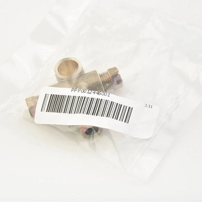 3 Way Brake T Piece Tee / 3 Nuts / for Metric M10-3/16 Pipe 10mm