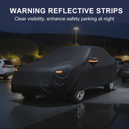 Waterproof Car Cover with Driver Door Zipper for Subaru Forester (2003-2023)