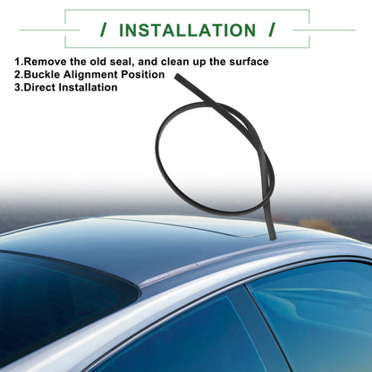 Right Side Roof Sealing Strip Sunroof Trim for Toyota Corolla (2003-2008)