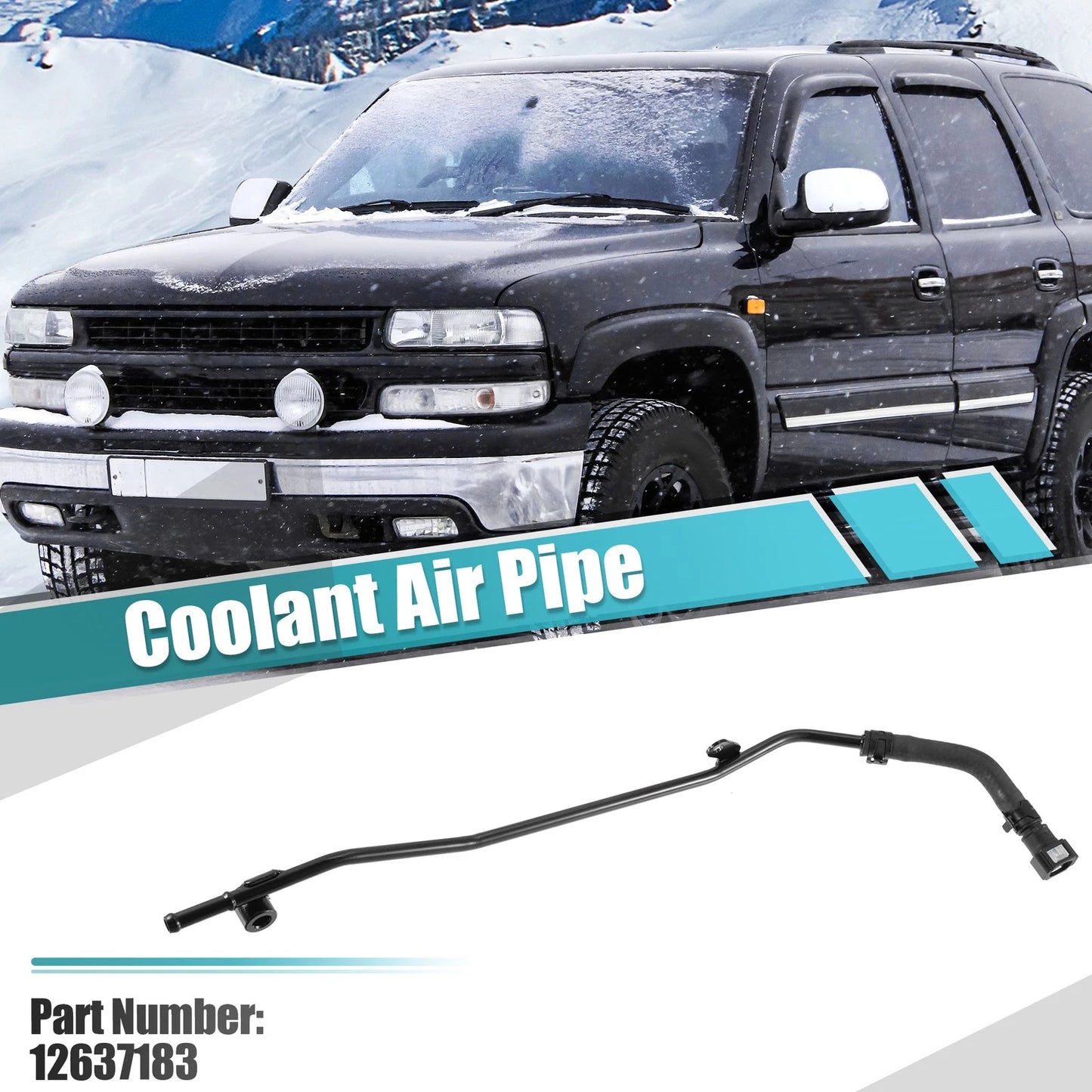 Coolant Air Pipe / HVAC Heater Hose Assembly for Engine