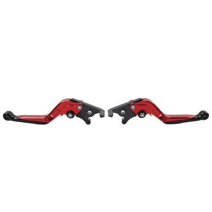 Red CNC Extendable Brake Clutch Levers for BMW S1000RR S1000R (2015-2019)
