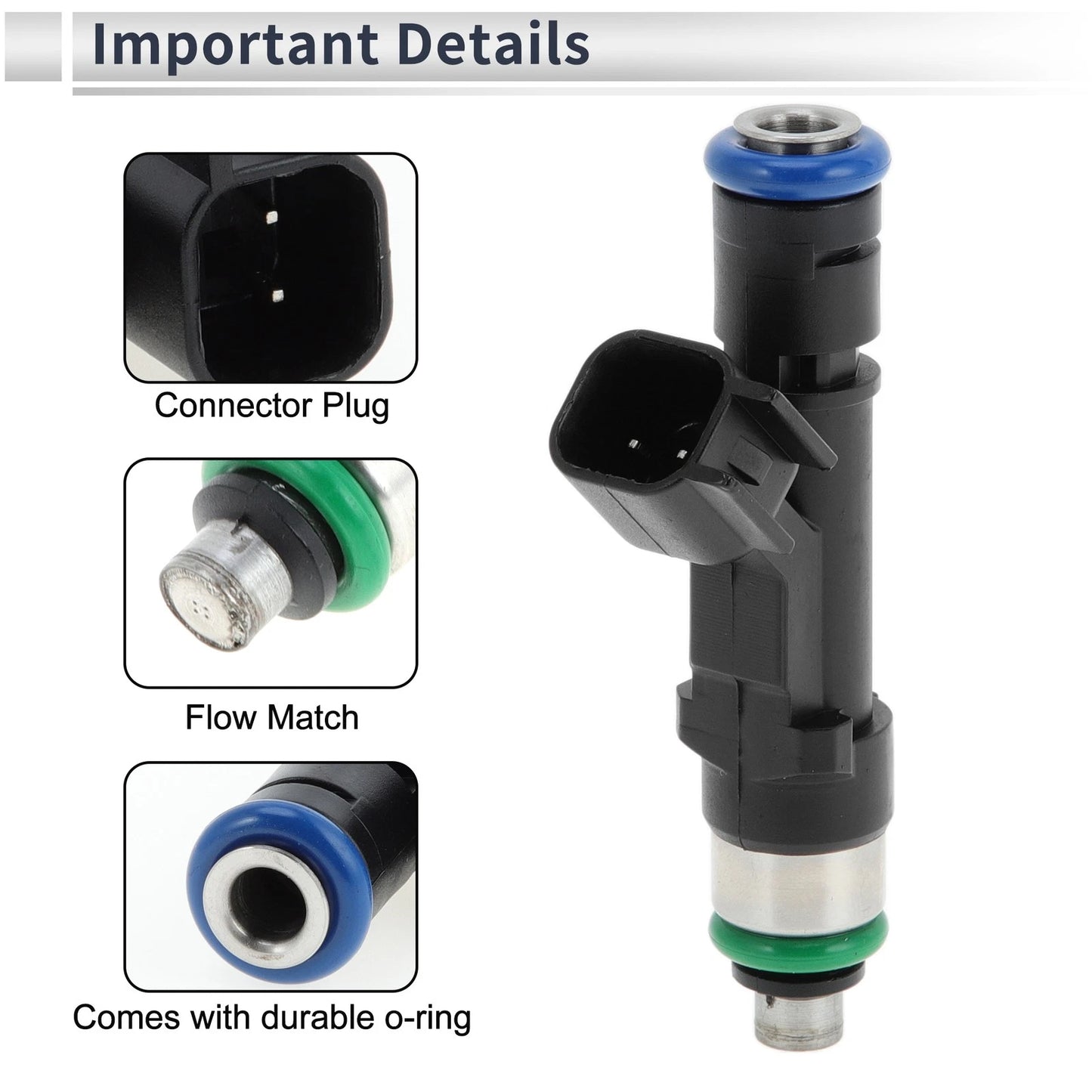 Fuel Injector for Ford F150 XL XLT FX4 2004 5.4L V8 Engine (2004)