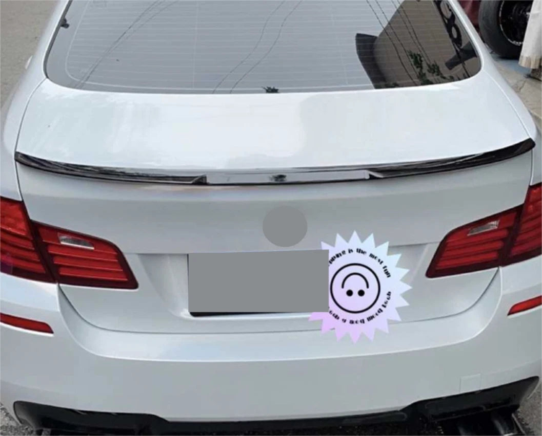 Rear M4 Style Spoiler Wing Glossy Black for BMW 5 Series F10 F18 (2011-2017)