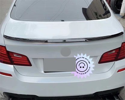 Rear M4 Style Spoiler Wing Glossy Black for BMW 5 Series F10 F18 (2011-2017)
