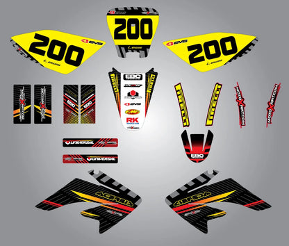 Custom Graphics Full Kit for Honda CRF 50 (2004-2013)