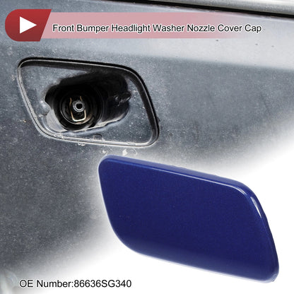 Front Right Washer Nozzle Cover for Subaru Forester (2016-2018) Blue