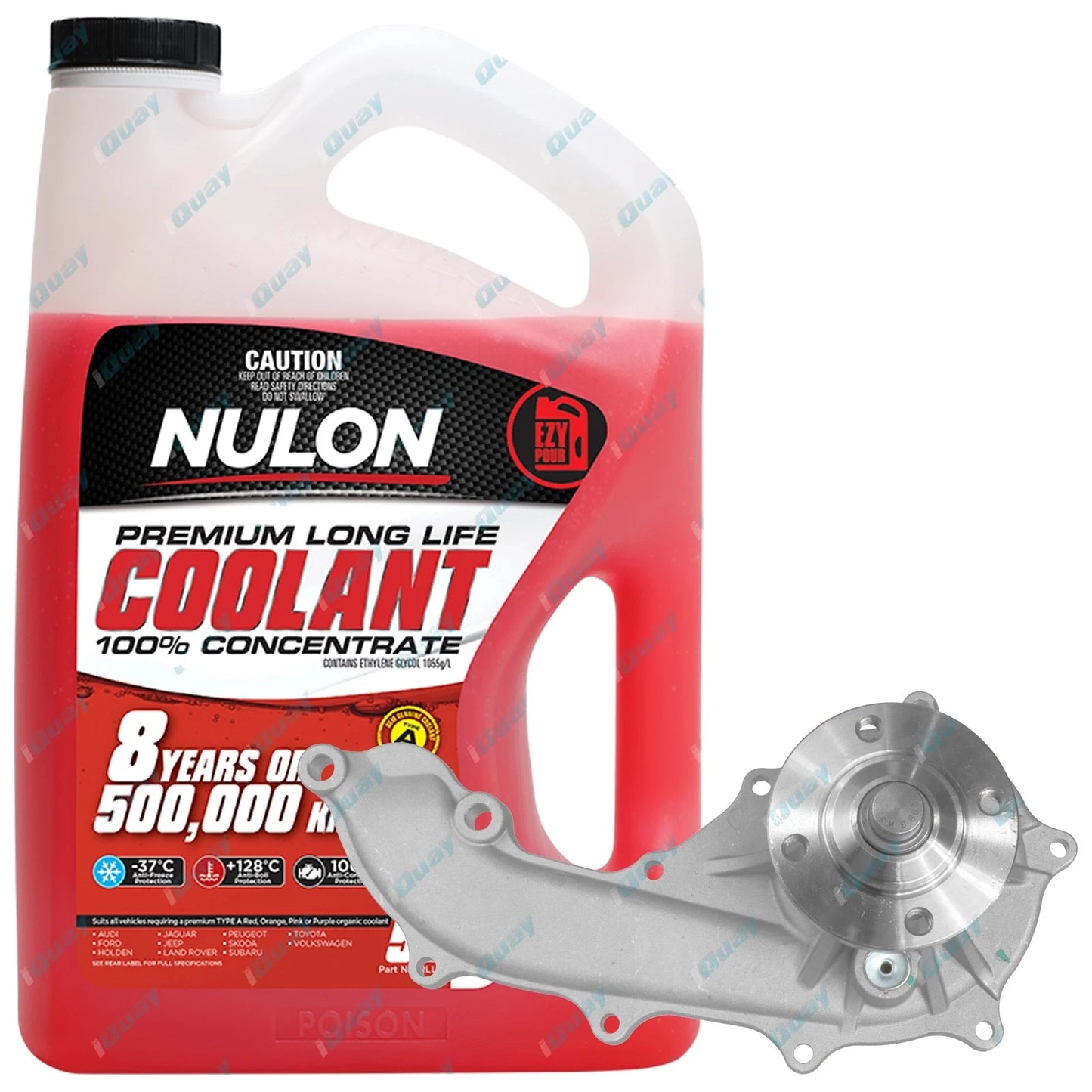 Water Pump & Coolant for Toyota Prado RZJ120 RZJ95 3RZ-FE 2.7L (1996-2004)